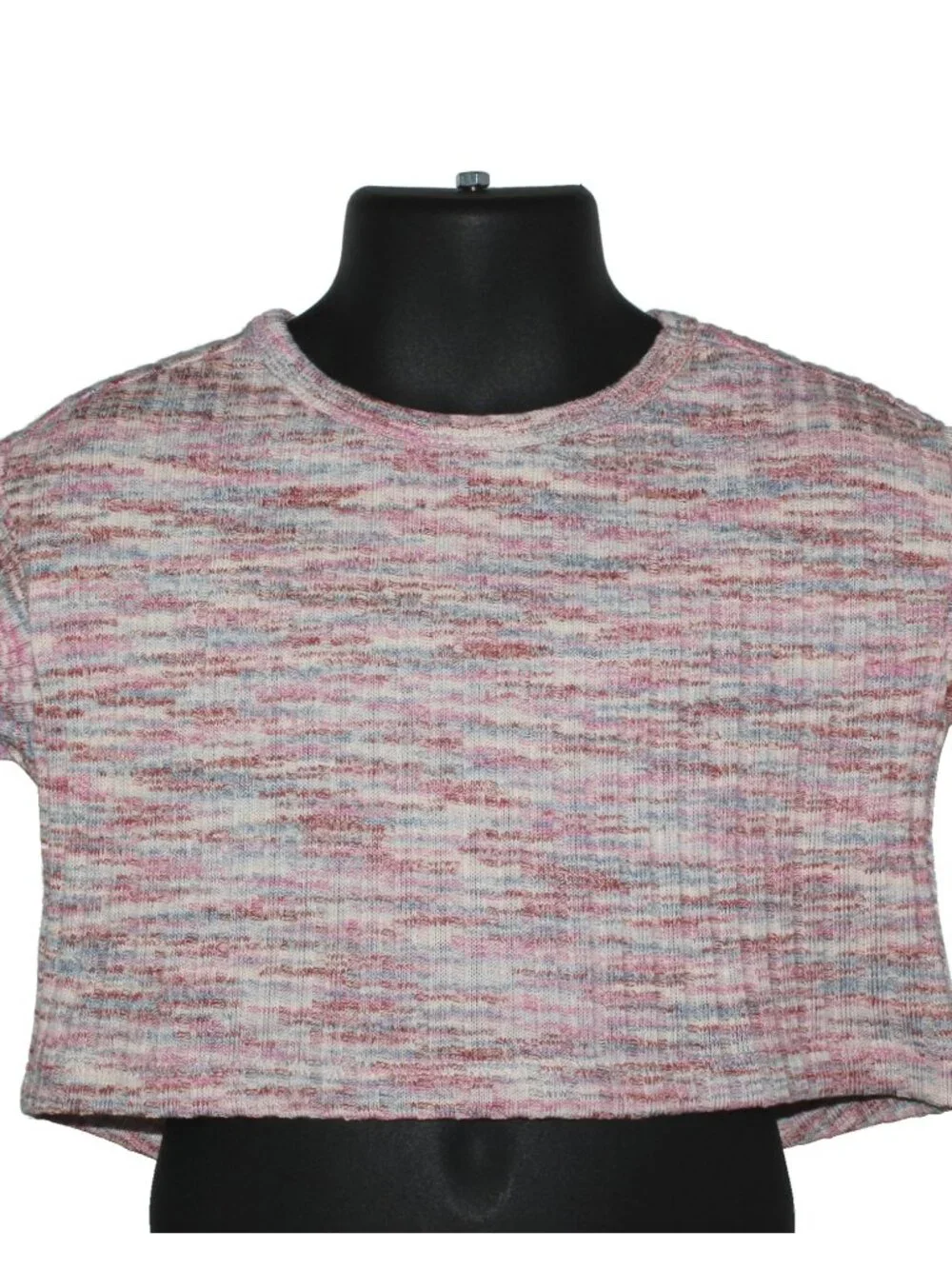 Old Navy Toddler Girls' Space Dye Ruffle-Sleeve Cotton-Blend T-Shirt 583840